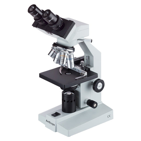 40X to 1600X Binocular Halogen Compound Microscope + Slide Making Kit + Book + 3MP Digital Eyepiece