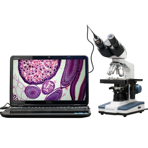B120 Microscope with Digital Eyepiece