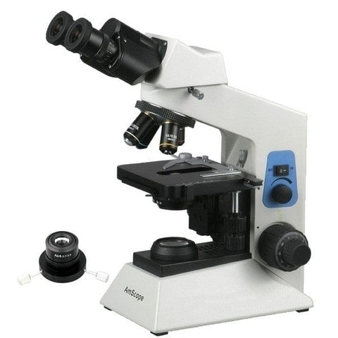 20W Halogen Simul-Focal Binocular Microscope w/Optional Digital Camera