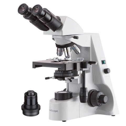 Binocular Koehler Brightfield, Darkfield Microscope with Optional Digital Camera