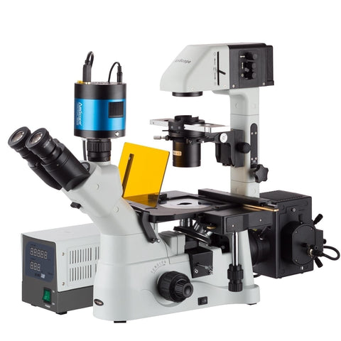 Trinocular Inverted Epi-fluorescence Microscope