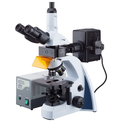 AmScope Epi-fluorescence Compound Microscopes