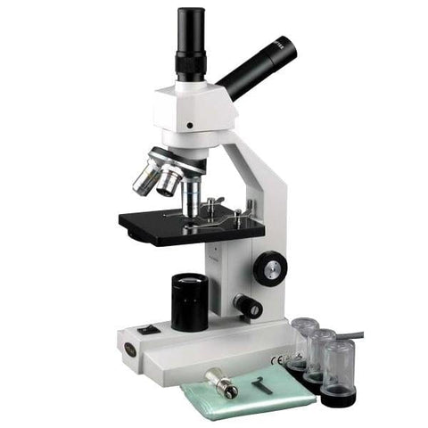20W Advanced High-Magnification Dual-View Monocular Compound Microscope