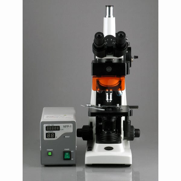AmScope FM320TA Trinocular Biological Microscope with 1600X Magnificat