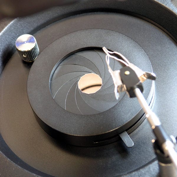 AmScope GM400 Series Advanced Jewel Gem Zoom Trinocular Stereo Microscope 7X-45X Magnification on Track Stand with LED Top-light and 20MP USB Camera