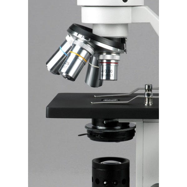 AmScope M500C-P Digital Enabled Monocular Biological Microscope with 2