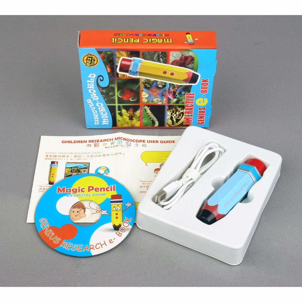 Amscope UBWMP30X60X-B Digital Compound Microscope for Kids LCD Screen ...