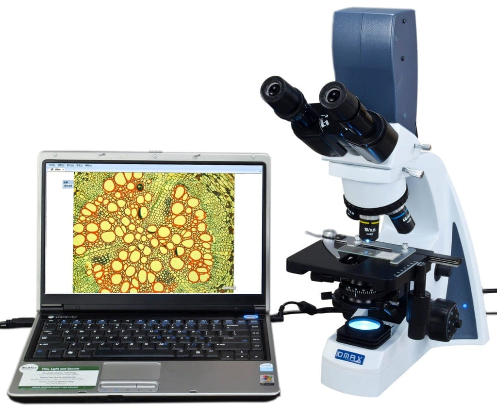 40X-2000X Infinity-corrected 5MP Digital Integrated Microscope with LE ...