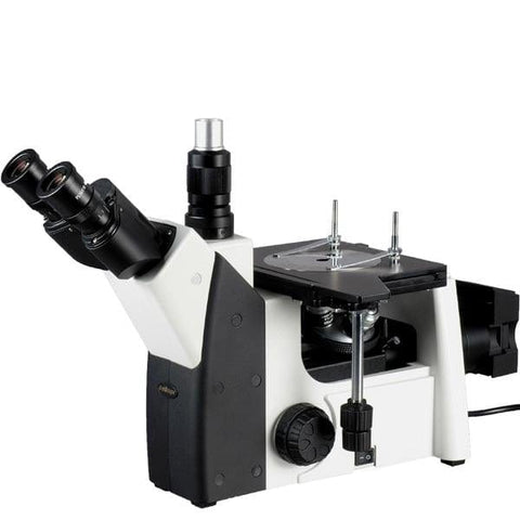 Binocular Inverted Plan Optics Metallurgical Microscope w/Optional Digital Camera
