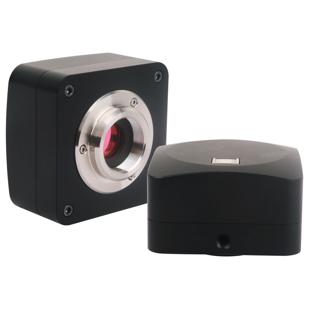 AmScope MU Series 5.0MP USB 2.0 Color CCD C-Mount Microscope Camera wi