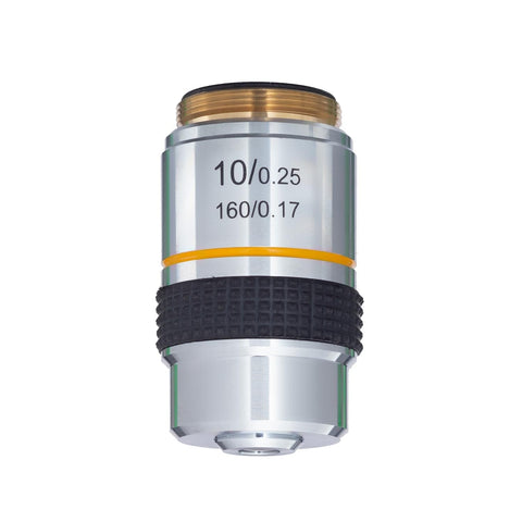 10X Achromatic Objective Lens for Compound Microscopes