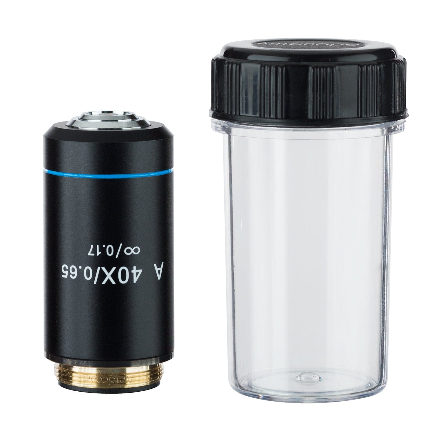 AmScope AX-INF-B Infinity Achromatic Biological Objective Lense with Set Magnification