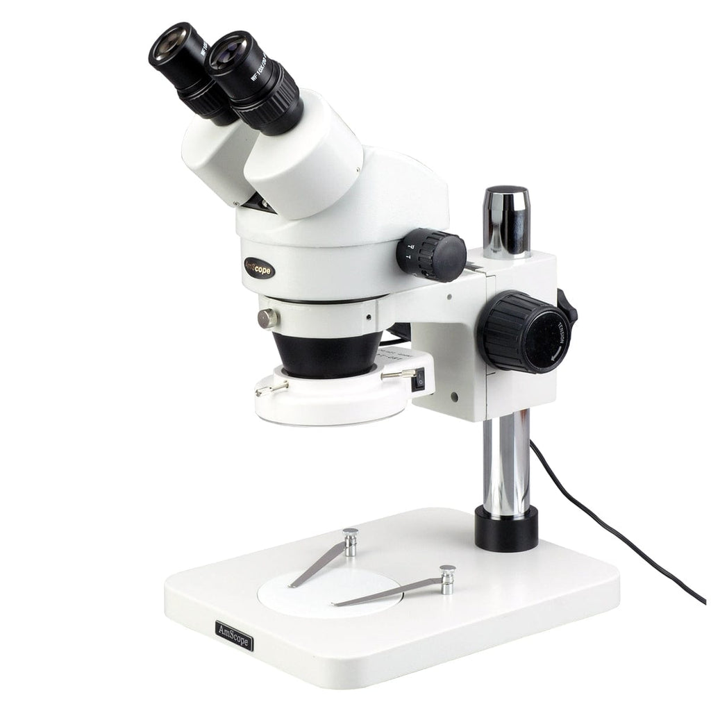 3.5X-45X Inspection Dissecting Zoom Power Stereo Microscope with 64-LE ...