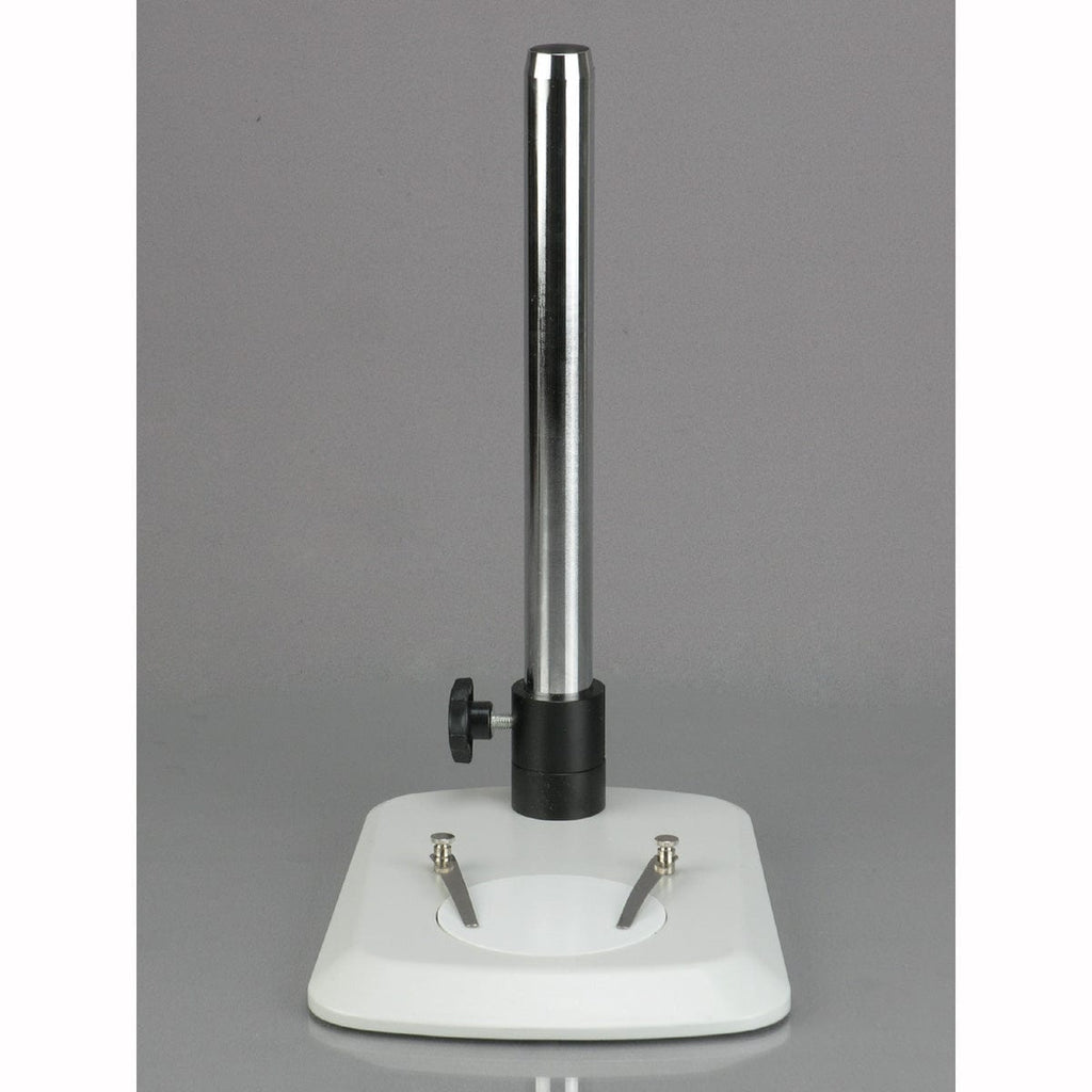 AmScope Microscope Table Stand with Butterfly Base, Long Post and Focu