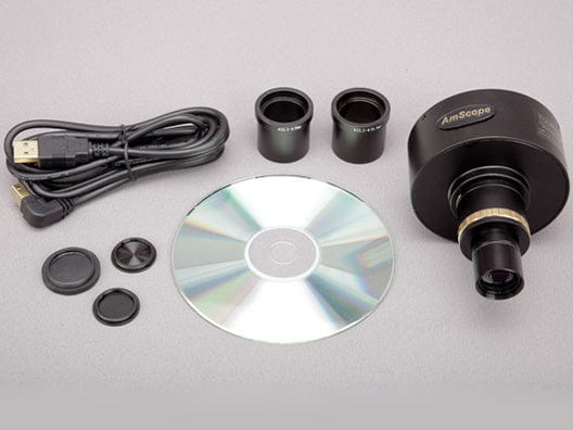 Am Microscope Camera AmScope MW1000 Digital Enabled Camera with Computer Connected USB 2.0