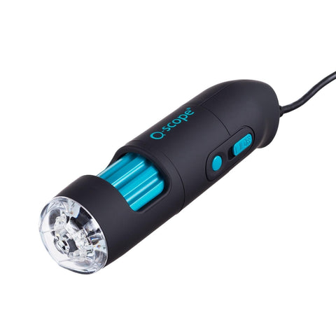 Overstock Q-Scope 500X 2MP Fixed-magnification Handheld USB Digital Microscope with LED Illumination