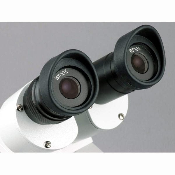 AmScope SE306R-PZ-M Digital Enabled Binocular Stereo Microscope 1.3MP Camera on a Pillar Stand