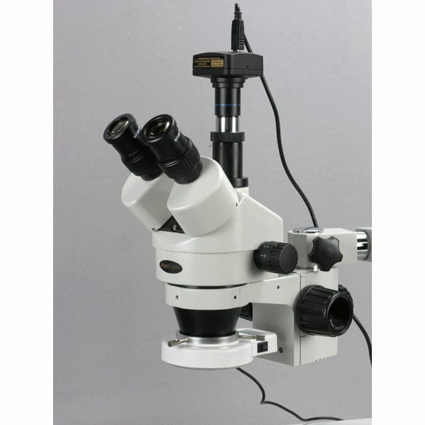 AmScope SM-3T Series Trinocular LED Stereo Microscope 3.5X-90X Magnifi