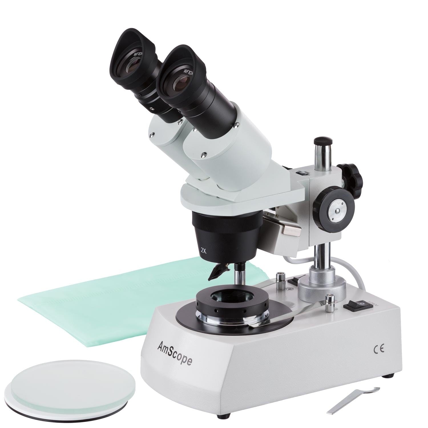 Microscope binoculaire stéréo ajustable 40X