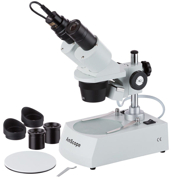 AmScope Neurology Medical Microscopes 80 LED Microscope Compact Ring Light With Built-in Dimmer AmScope Fluorescence Microscope Medical Microscopes - Foto 6
