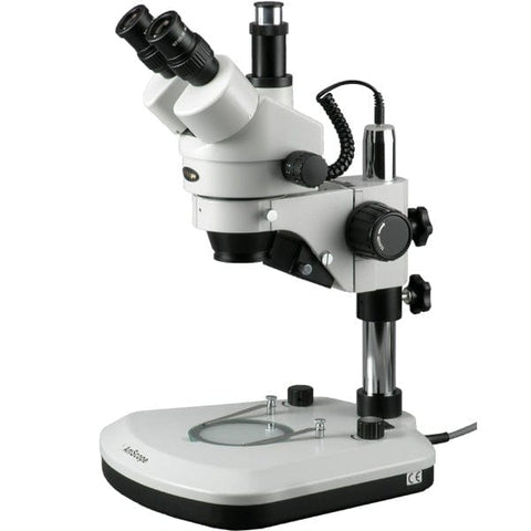 Open Box 7X-45X LED Trinocular Stereo Zoom Microscope