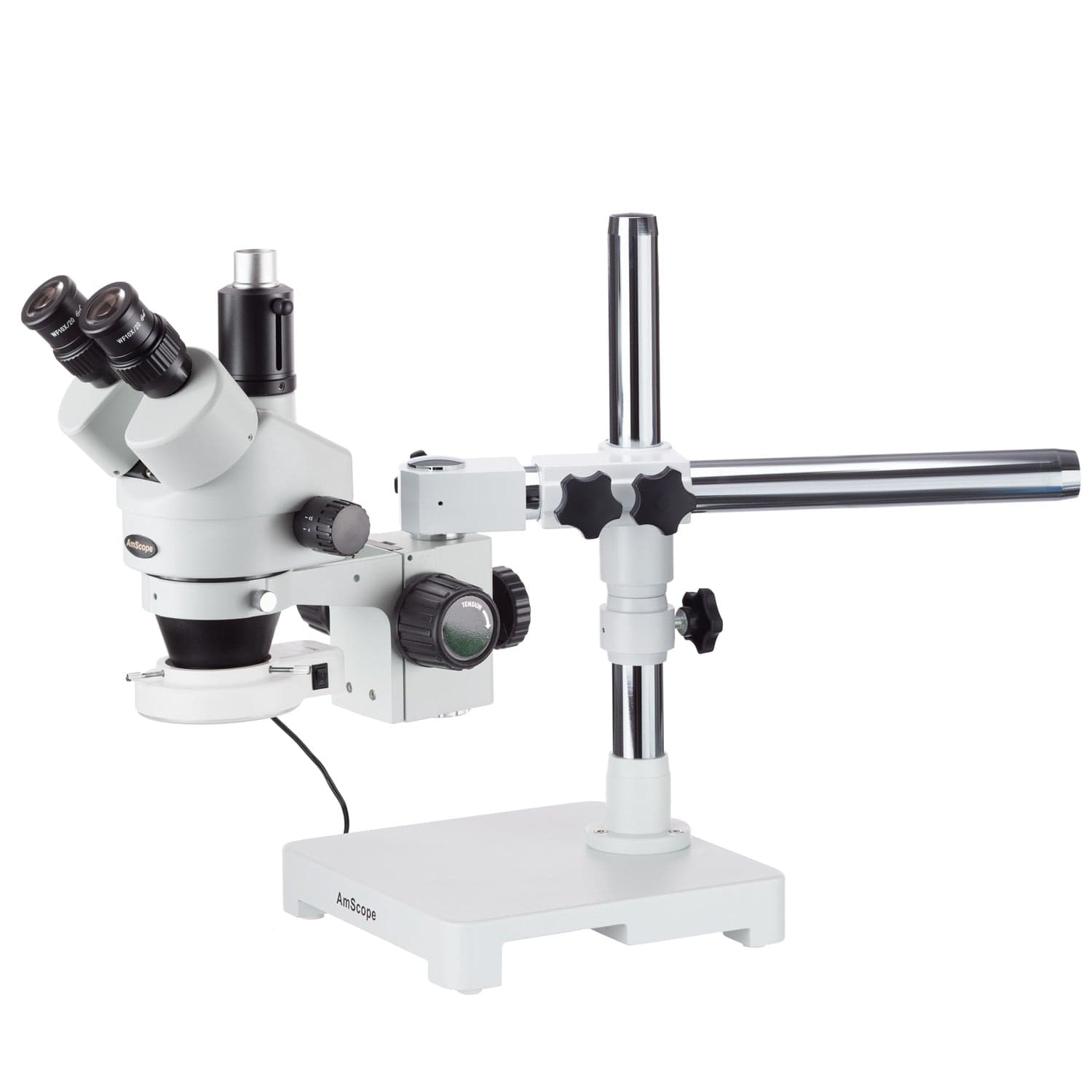 AmScope SM-3TZZ-54S Trinocular Stereo Microscope with 180X Magnificati