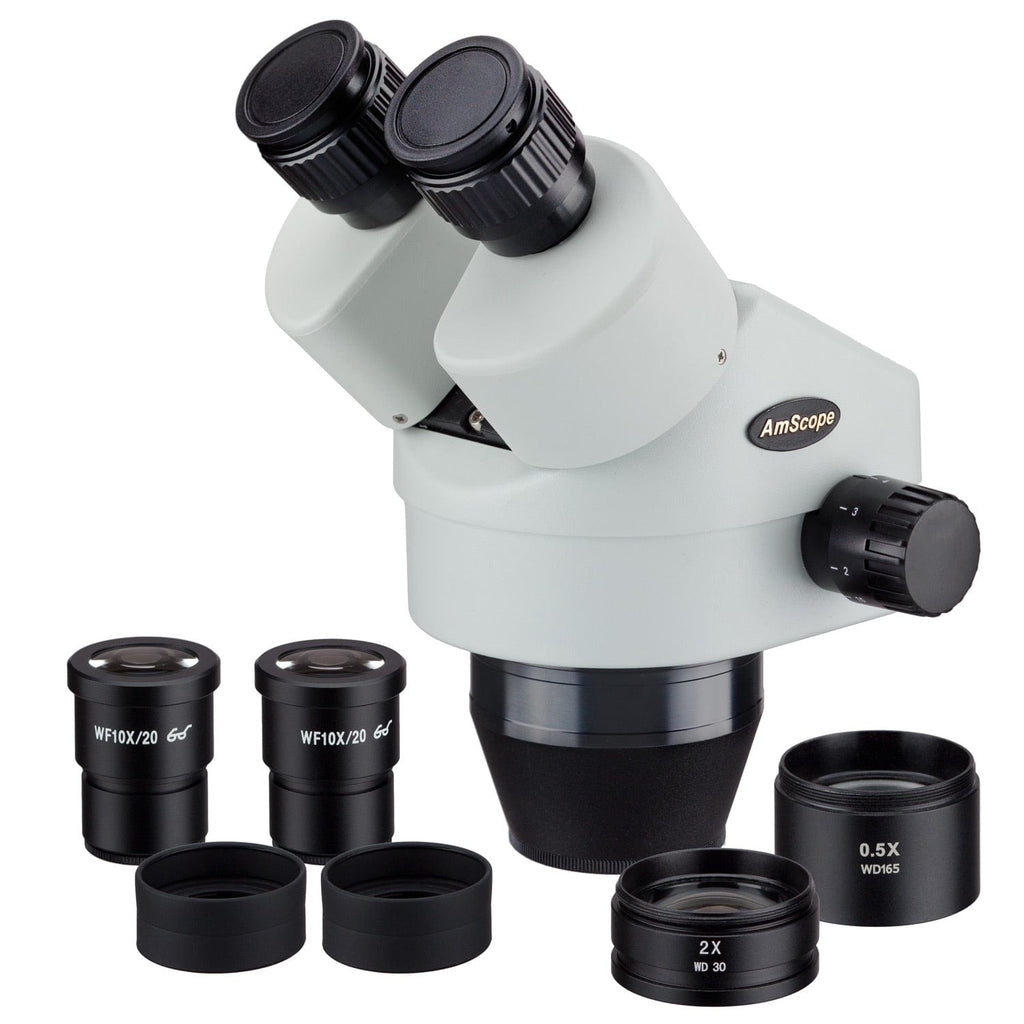 AmScope 3.5X-90X Magnification Binocular Zoom Power Stereo Microscope