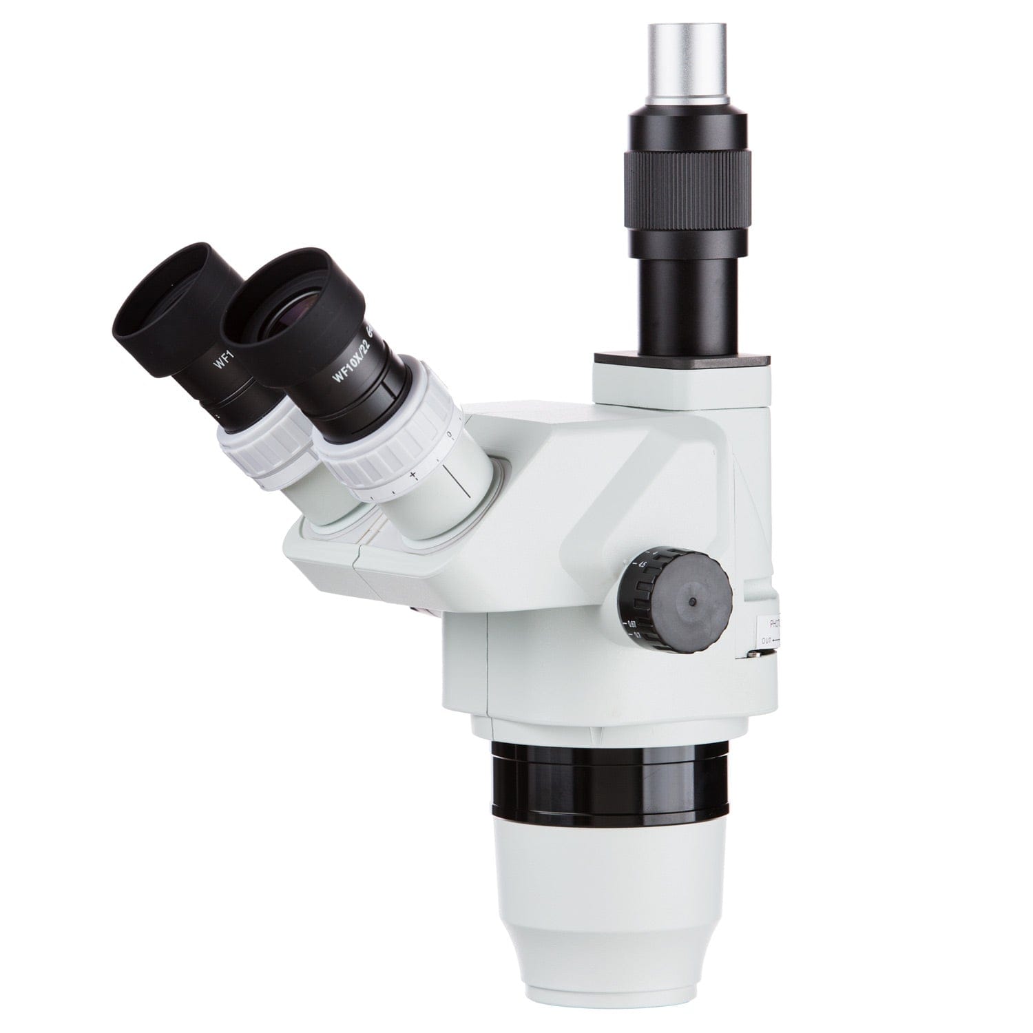 6.7X-45X Ultimate Trinocular Stereo Zoom Microscope Head – AmScope