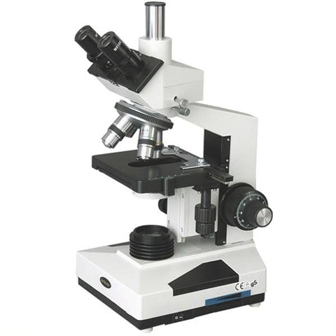 AmScope Outlet 20W Halogen Trinocular Compound Microscope w/3D Mechanical Stage and Optional Digital Camera