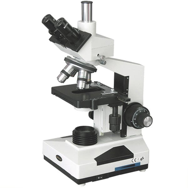 40X-2000X 12-Power Trinocular Compound Microscope – AmScope