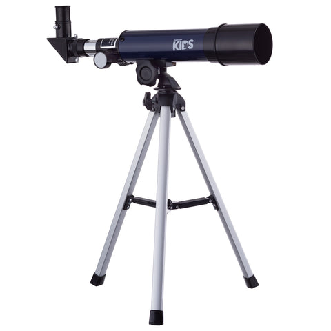 AmScope 18X-90X Magnification 360x50mm Focal Length Kid's Compact Refractor Telescope with Tripod Sale