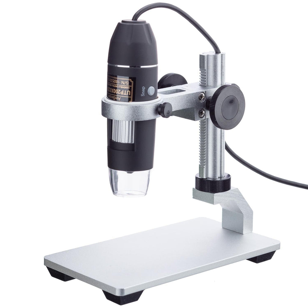 Amscope UTP200X020MP Digital Compound Microscope for Kids – Up to 200X ...