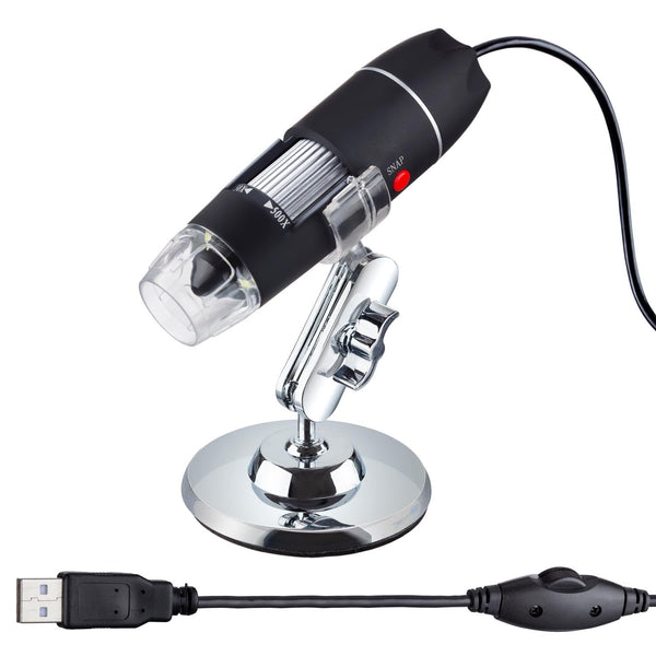 AmScope UWT Series 0.3MP USB Handheld Digital Microscope 50X-500X Magn